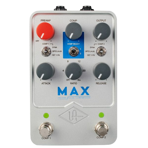 ギター UAFX MAX Preamp/Dual Compressor UAFX Max Preamp & Dual Compressor