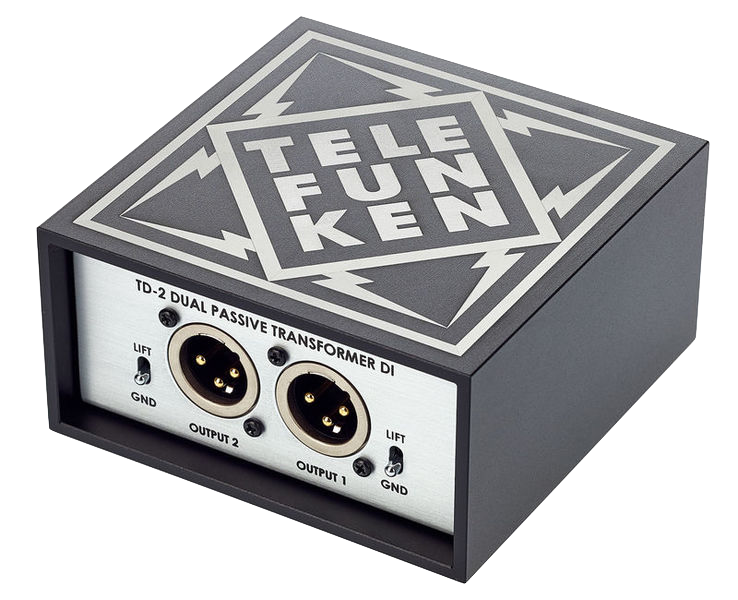 Telefunken TDP-2 Passive stereo DI box