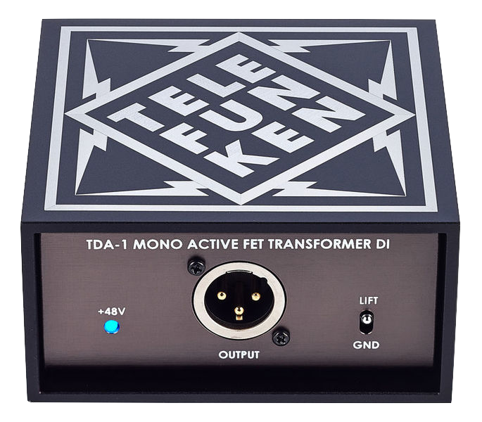TELEFUNKEN TDA-1 アクティブDI TELEFUNKEN TDA-1(アクティブ1ch仕様) ｜イケベ楽器店オンライン