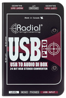 Radial Engineering USB-Pro Stereo USB DI box