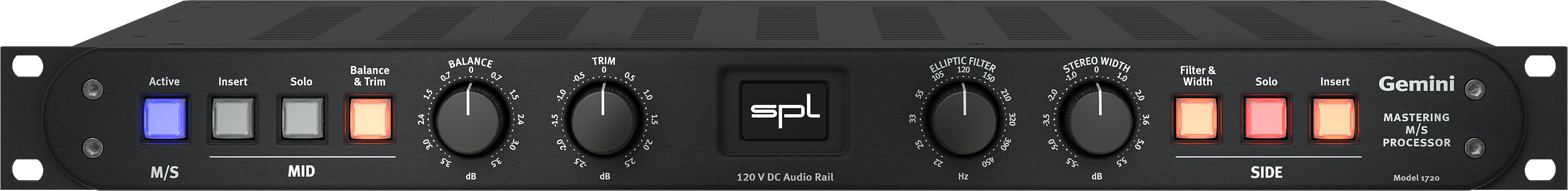 SPL Mercury Mastering DA Converter All Black