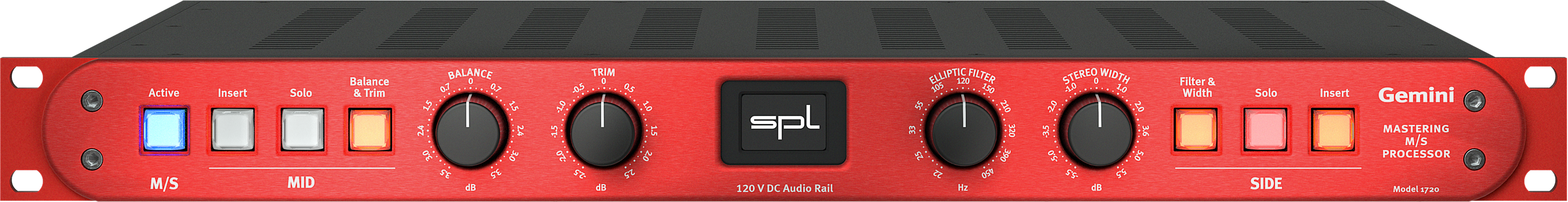 SPL Mercury Mastering DA Converter Red