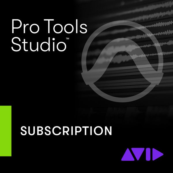 Avid | Pro Tools Studio 1-Year Subscription RENEWAL