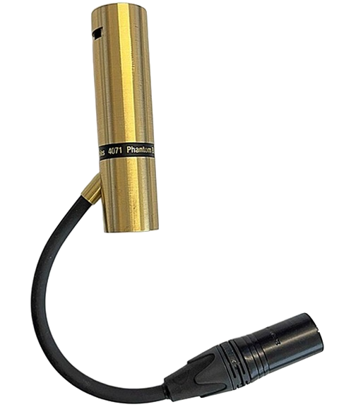 Coles 4072 Phantom Power Blocker Anti-Vibration Mic Stand Adaptor with XLR for 4038