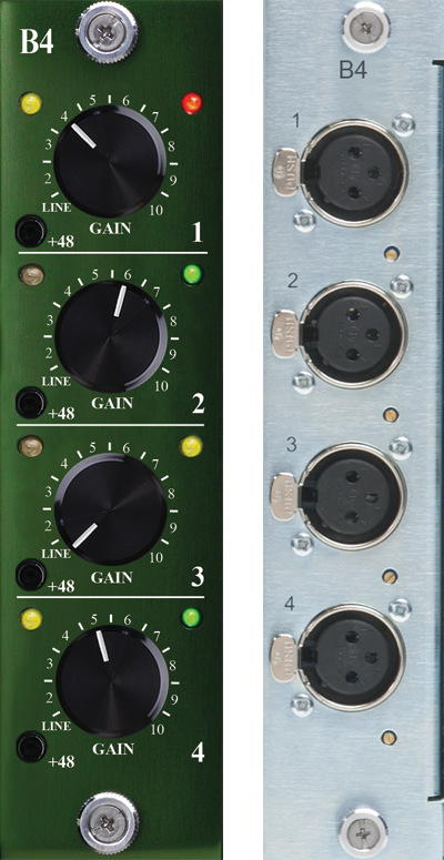 BURL B16 B4 4-channel mic / line ADC Daughter Card