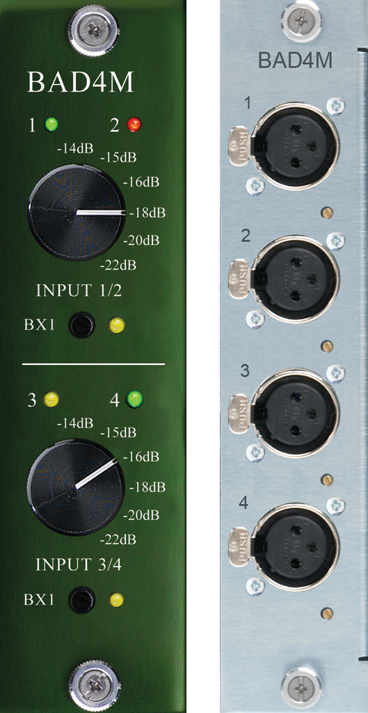 BURL BAD4M for B80 4-ch Mastering grade ADC