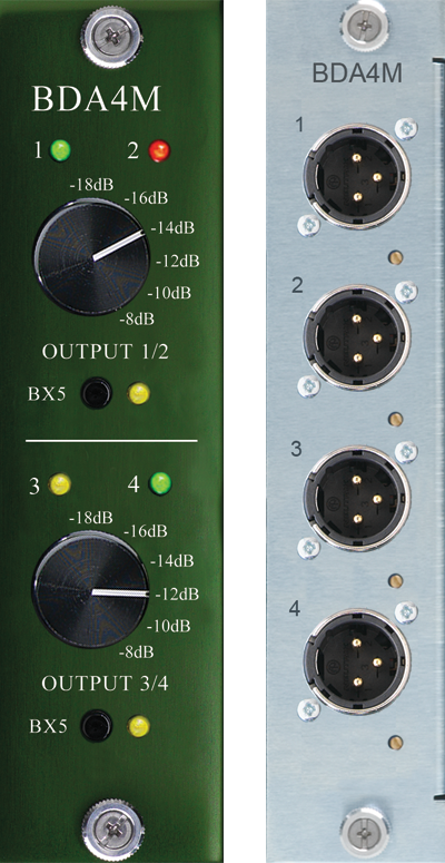 BURL BDA4M for B16 4-ch Mastering grade DAC