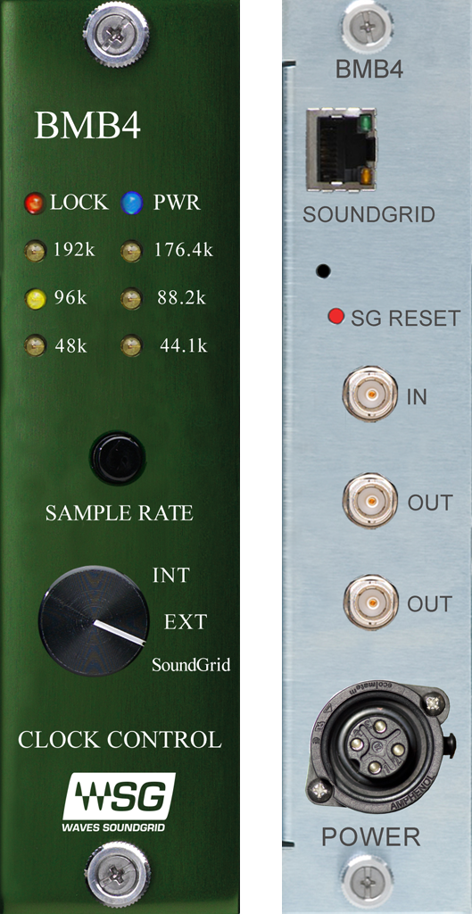 BURL B16 BMB4 SoundGrid w. BAD8 and B16-B22-ALPS cards