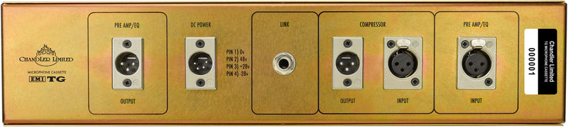 Chandler Limited TG Microphone Cassette Channel Strip