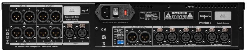 SPL Phonitor 3 DAC + Expansion Rack