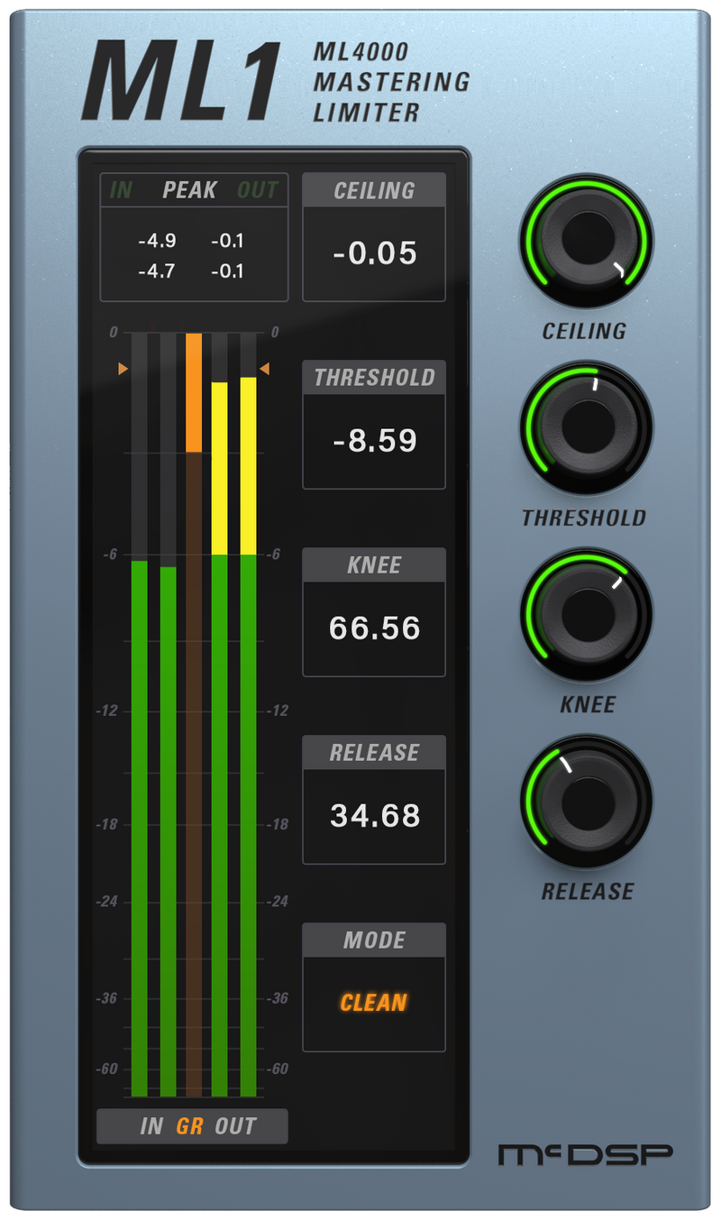 McDSP MC4000 Mastering Limiter HD V7