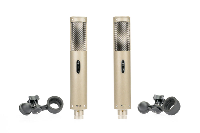 Royer R-12 Active Ribbon Microphone Matched Pair