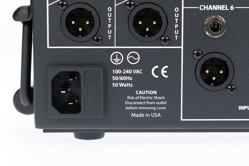 Rupert Neve Designs R6 Six Space 500-Series Rack