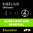 Sibelius | Ultimate 1-Year EDU Student/Teacher Subscription RENEWAL