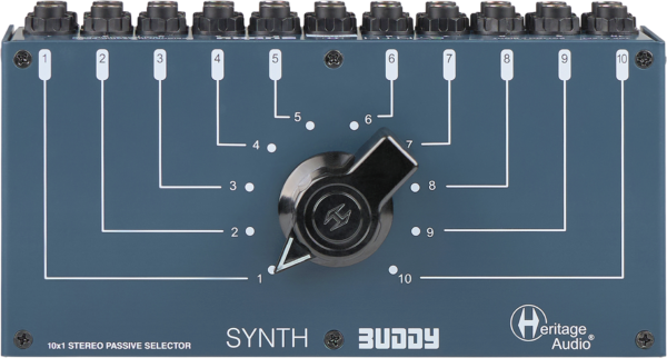 Heritage Audio Synth Buddy 10x1 Instrument Selector