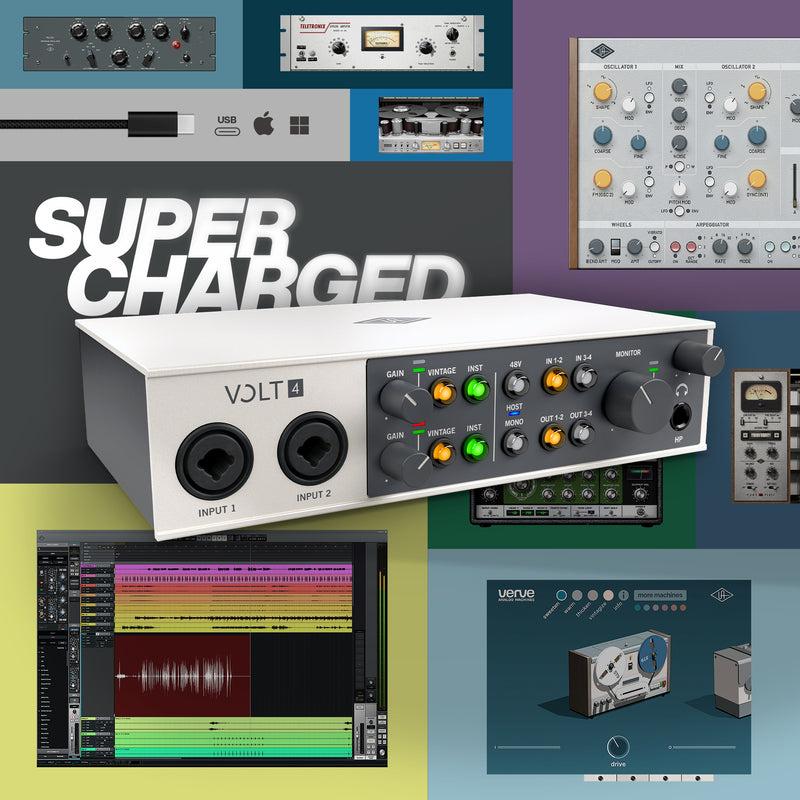 Universal Audio Volt 4 - USB Recording Studio