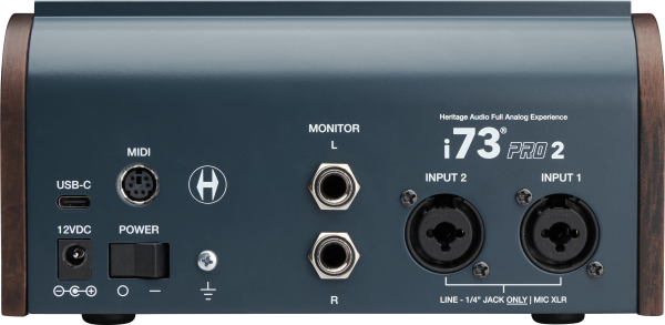 Heritage Audio i73 PRO 2 USB C Interface