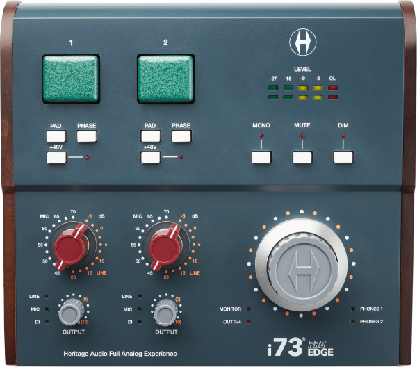 Heritage Audio i73 PRO EDGE USB C Interface