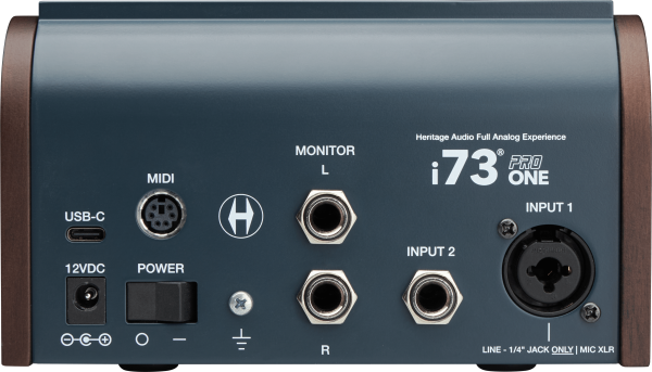 Heritage Audio i73 PRO ONE USB C Interface