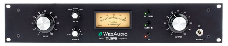 WES Audio Timbre All Tube Vari-mu Compressor