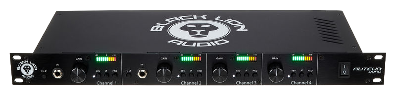 Black Lion Audio Auteur Quad Preamp