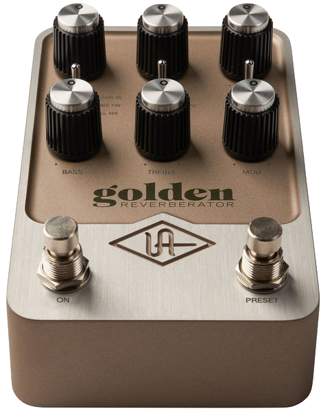 UAFX Golden Reverberator Stereo Effects Pedal