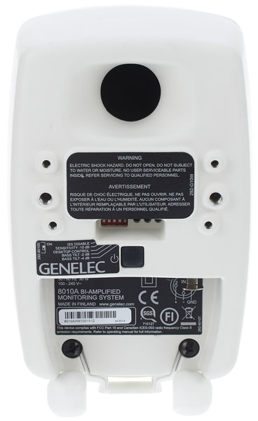 Genelec 8010 Studio Monitor White