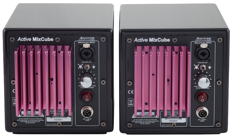 Avantone Pro Active MixCubes Black Pair