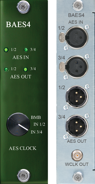 Burl B16-BAES4 4 ch AES I/O Daughter Card for B16 Mothership