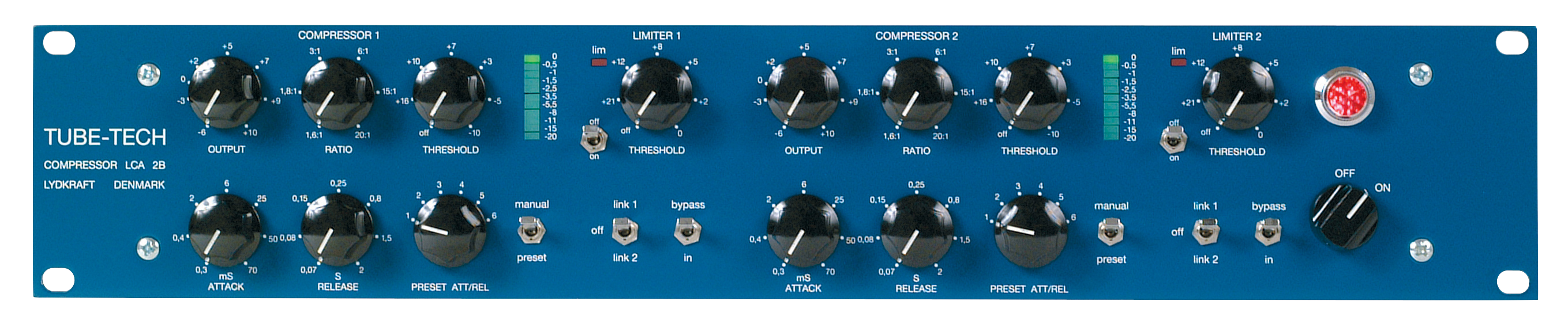Tube-Tech LCA2B Dual compressor/limiter