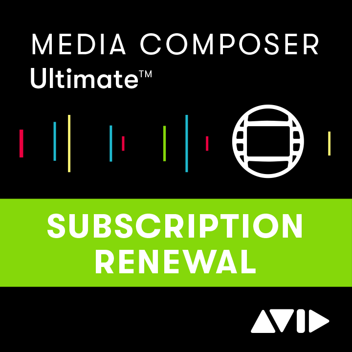 Media Composer Ultimate 3 Year Subscription RENEWAL