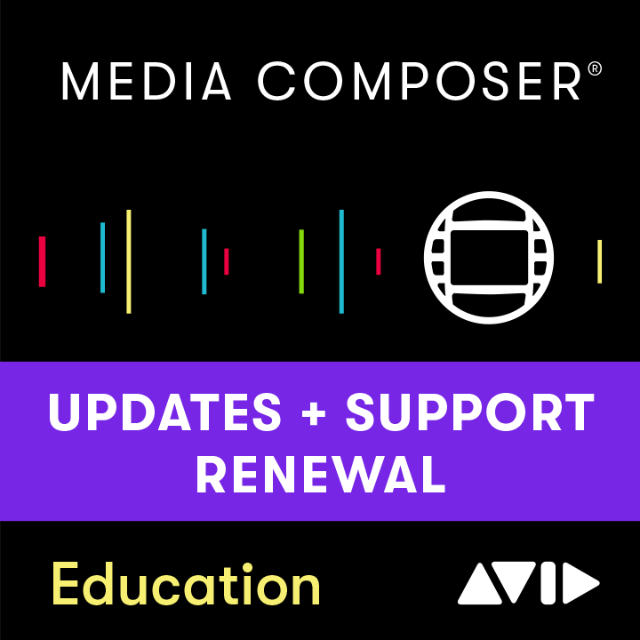 Media Composer EDU 1 Year Updates+Support RENEWAL