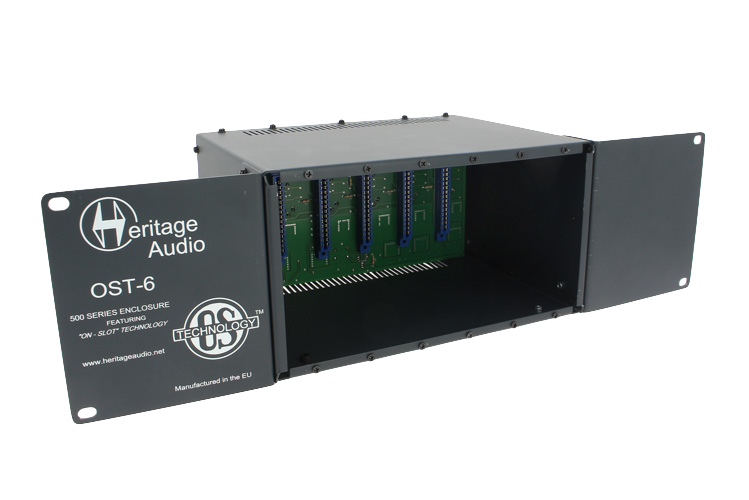 Heritage Audio OST-6 500 Series 6-slot rack