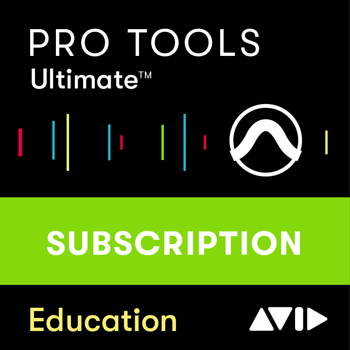 Avid Pro Tools | Ultimate 1 Year Subscription - Education Pricing
