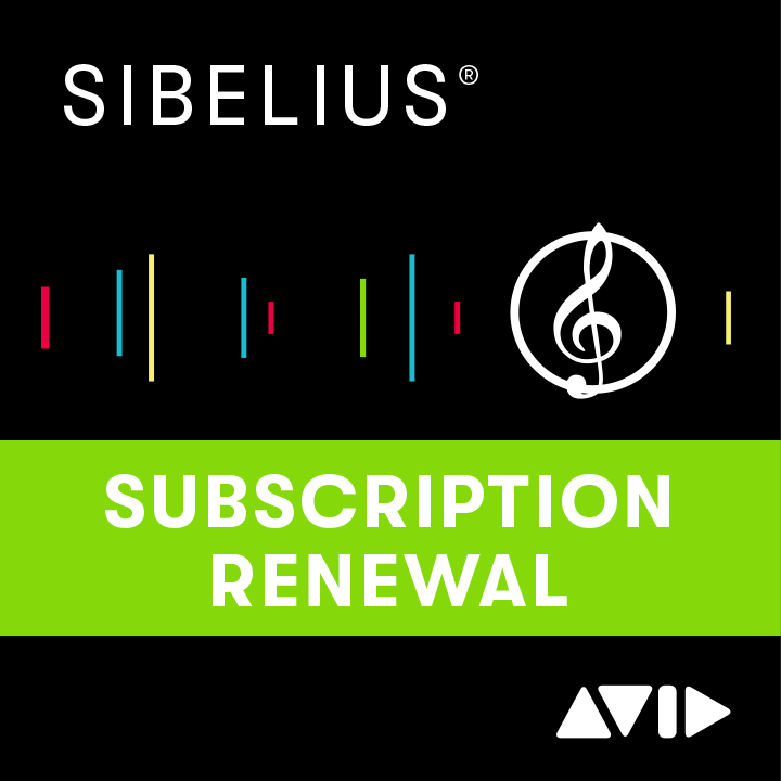 Sibelius Artist Subscription RENEWAL