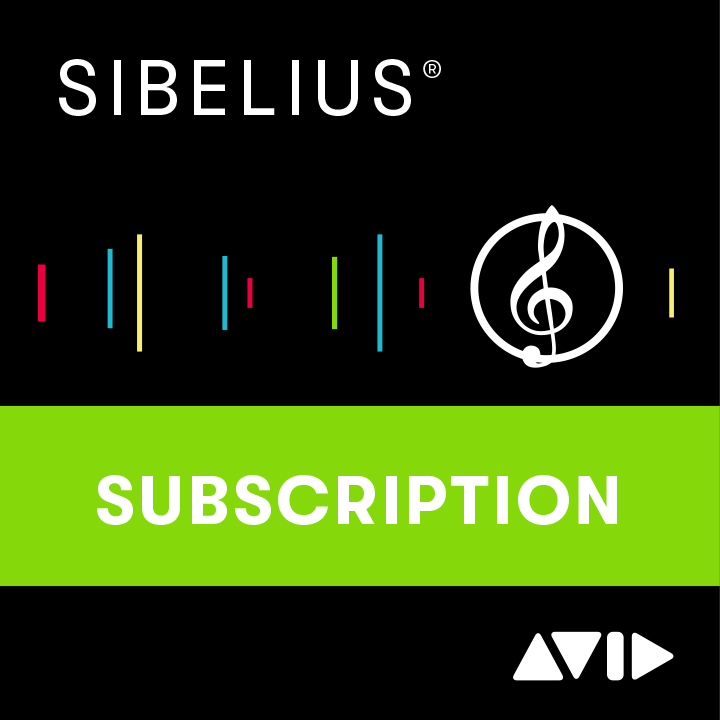 Sibelius 1-Year Subscription NEW