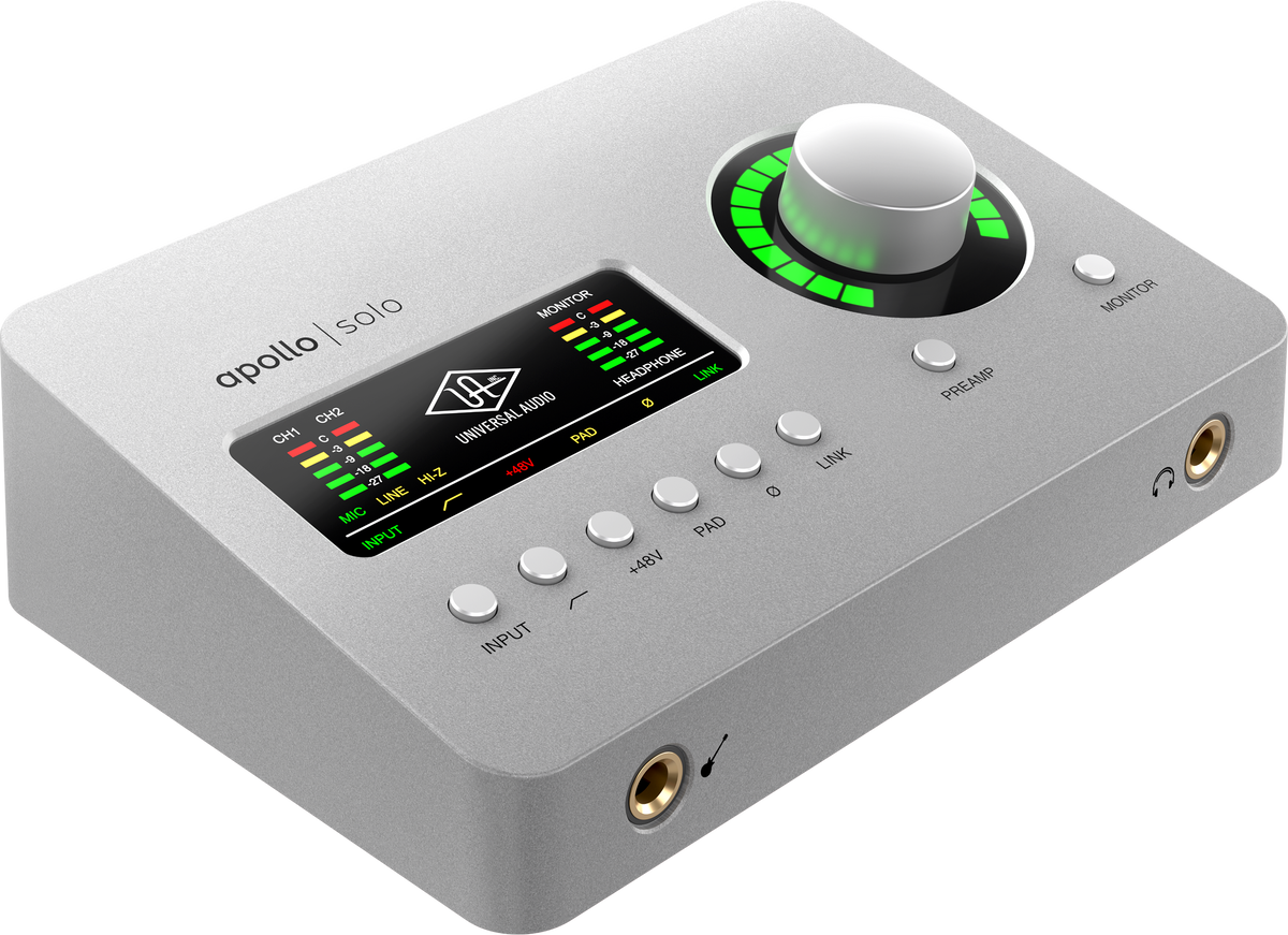 Universal Audio Apollo Solo Thunderbolt 3 - Heritage Edition Universal Audio Apollo Solo Thunderbolt 3 - Heritage Edition