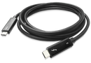 Sonnet Cable, Thunderbolt 3, 0.7m, 40Gb, Black, 100W