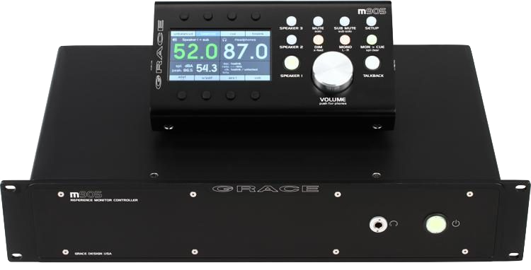 Grace Design m905 Stereo Reference Monitor Controller (black)