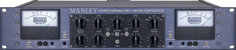 Manley Stereo Variable Mu Limiter Compressor Mastering Version