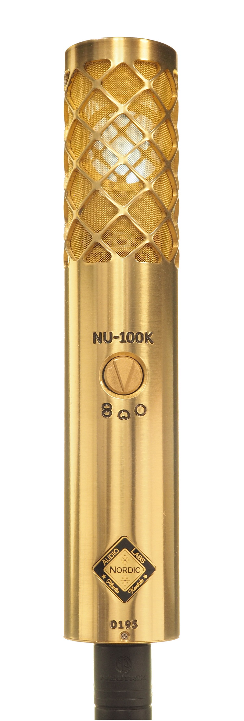 Nordic Audio Labs NU-100-K Condenser Microphone Gold