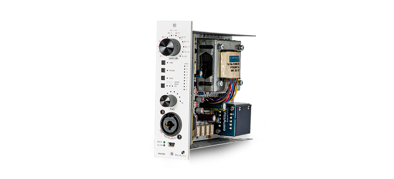 WesAudio Phoebe 500/ng500 Series Class A preamplifier with digital recall