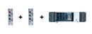 Rupert Neve Designs Colour Bundle; R6, 2 x 542